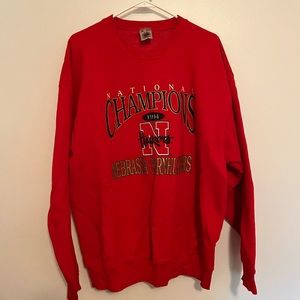 Nebraska Cornhuskers Football Crewneck